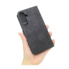 Etui Smart Leather na telefon Samsung Galaxy S25 5G S931 czarne