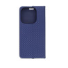 Etui Flip Vennus na telefon Xiaomi Redmi Note 14 4G 24117RN76E granatowe CARBON