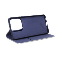 Etui Flip Vennus na telefon Xiaomi Redmi Note 14 4G 24117RN76E granatowe CARBON