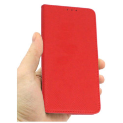 Etui Smart Magnet na telefon motorola moto e22 / e22i XT2239 czerwone