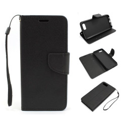 Etui Fancy Diary na telefon OPPO A1k CPH1923 czarne