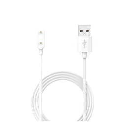 Kabel do ładowania do smartband Huawei Band 6 7 8 9 / Watch Fit 1 2 3 biały przewód 1m
