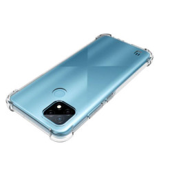 Etui Jelly Anti Shock na telefon Realme C21Y / C25Y bezbarwne