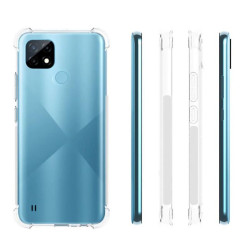 Etui Jelly Anti Shock na telefon Realme C21Y / C25Y bezbarwne