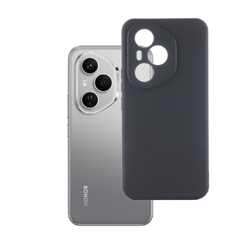 Etui Jelly Case na telefon Honor 400 Pro 5G czarne matowe