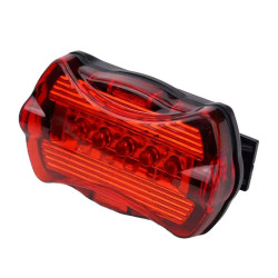 Lampka rowerowa LED na tył na rower tylna 5 LED