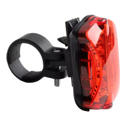 Lampka rowerowa LED na tył na rower tylna 5 LED