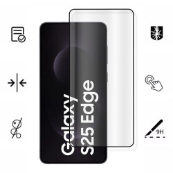 9D SZKŁO hartowane na telefon Samsung Galaxy S25 Edge 5G S937 FULL GLUE