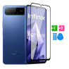 9D SZKŁO hartowane na telefon Infinix Hot 60i 5G X6730 FULL GLUE