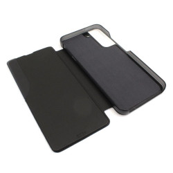Etui Flip Leather VIEW na telefon Samsung Galaxy S22+ 5G S906 czarne