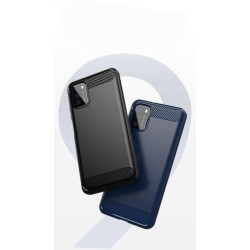 Etui Bumper Carbon Lux na telefon Xiaomi Poco M3 / Redmi 9T / Redmi Note 9 4G