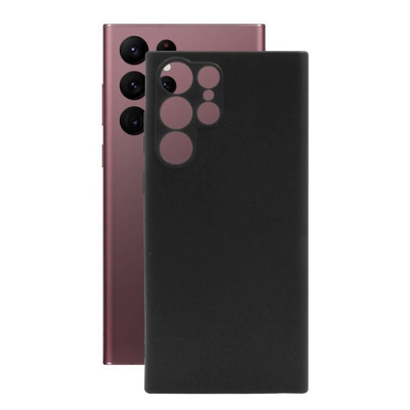 Etui Jelly Case na telefon Samsung Galaxy S22 Ultra S908 czarne MATT