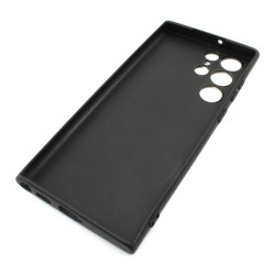 Etui Jelly Case na telefon Samsung Galaxy S22 Ultra S908 czarne MATT
