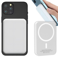POWERBANK 5000mAh POWER BANK MagSafe 15W biały