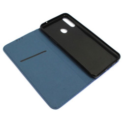 Etui Smart Magnet na telefon Samsung Galaxy A20s A207 granatowe