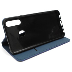 Etui Smart Magnet na telefon Samsung Galaxy A20s A207 granatowe
