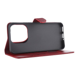 Etui Smart Leather na telefon Xiaomi 15T 5G 25069PTEBG czerwone