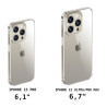Etui Jelly Case na telefon Apple iPhone 15 Pro Max A3106 bezbarwne 2mm