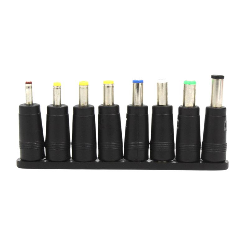 Adaptery do ładowania laptopa i tabletu 8szt 5.5x2.5mm