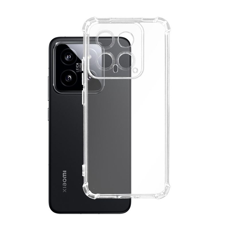 Etui Jelly Anti Shock na telefon Xiaomi 14 5G 23127PN0CG bezbarwne