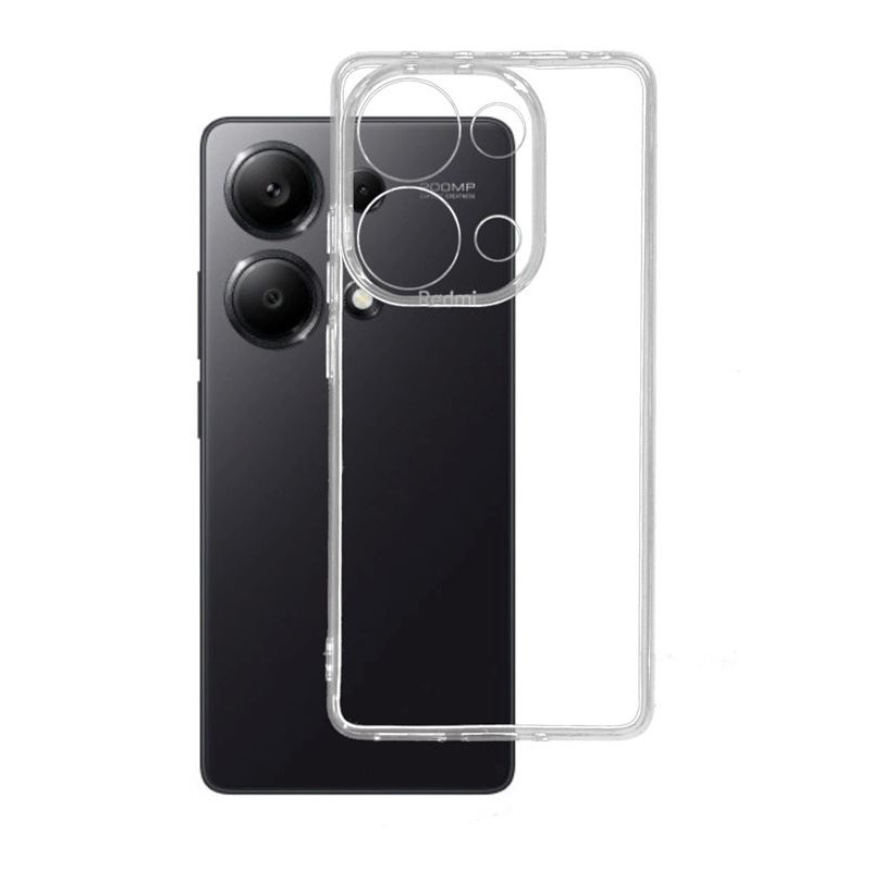 Etui Jelly Case na telefon Xiaomi Redmi Note 13 Pro 4G / Redmi Note 14S 4G / POCO M6 Pro 4G bezbarwne 2mm