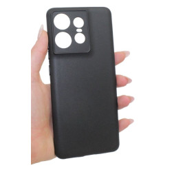 Etui Jelly Case na telefon motorola edge 50 pro 5G czarne matowe