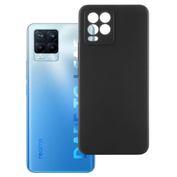 Etui Jelly Case na telefon Realme 8 / 8 Pro czarne MATT