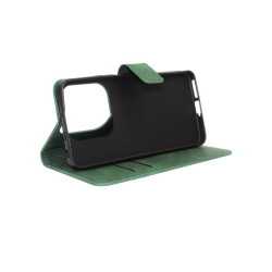 Etui Smart Leather na telefon Xiaomi Redmi Note 14 4G 24117RN76G zielone