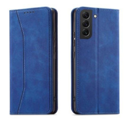 Etui Smart Leather II na telefon Samsung Galaxy S23 Ultra S918 granatowe