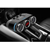 Rozgałęźnik zapalniczki 3 gniazda 2 x USB LCD ROZ14a