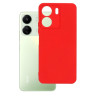 Etui Silicon Case na telefon Xiaomi Redmi 13C 4G 23108RN04Y / POCO C65 2310FPCA4G czerwone