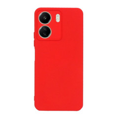 Etui Silicon Case na telefon Xiaomi Redmi 13C 4G 23108RN04Y / POCO C65 2310FPCA4G czerwone