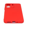 Etui Silicon Case na telefon Xiaomi Redmi 13C 4G 23108RN04Y / POCO C65 2310FPCA4G czerwone