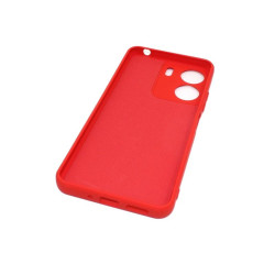 Etui Silicon Case na telefon Xiaomi Redmi 13C 4G 23108RN04Y / POCO C65 2310FPCA4G czerwone