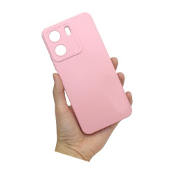 Etui Silicon Case na telefon Xiaomi Redmi 13C 4G 23108RN04Y / POCO C65 2310FPCA4G różowe