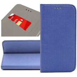 Etui Smart Magnet na telefon motorola moto g54 5G / g54 power edition 5G granatowe
