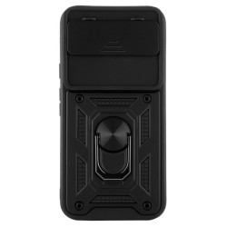 Etui Pancerne CAMSHIELD Ring na telefon Google Pixel 10 Pro XL 5G czarne