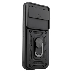 Etui Pancerne CAMSHIELD Ring na telefon Google Pixel 10 Pro XL 5G czarne