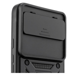 Etui Pancerne CAMSHIELD Ring na telefon Google Pixel 10 Pro XL 5G czarne