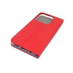 Etui Smart Magnet na telefon Realme C61 RMX3939 / C63 RMX3939 / Note 60 RMX3933 czerwone