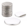 Magnes neodymowy płytkowy okrągły 8x1mm samoprzylepny 3M 10szt