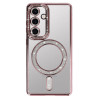 Etui MagSafe Bling na telefon Samsung Galaxy S26 5G S942 różowe