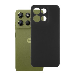 Etui Jelly Case na telefon motorola moto g17 4G / g17 power 4G / g15 4G / g15 power 4G czarne MATT