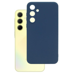 Etui Jelly Case na telefon Samsung Galaxy A35 5G A356 granatowe MATT