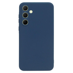 Etui Jelly Case na telefon Samsung Galaxy A35 5G granatowe matowe