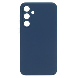 Etui Jelly Case na telefon Samsung Galaxy A35 5G granatowe matowe