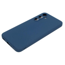Etui Jelly Case na telefon Samsung Galaxy A35 5G granatowe matowe