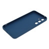 Etui Jelly Case na telefon Samsung Galaxy A35 5G granatowe matowe