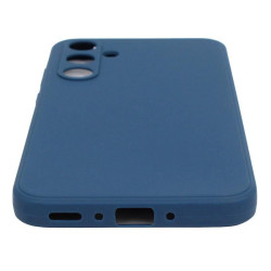 Etui Jelly Case na telefon Samsung Galaxy A35 5G granatowe matowe