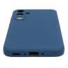Etui Jelly Case na telefon Samsung Galaxy A35 5G granatowe matowe